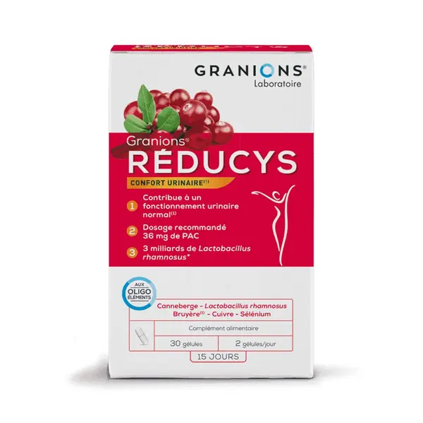 Granions LGN Reducys, 30 capsule – Confort urinar cu merisoare si probiotice