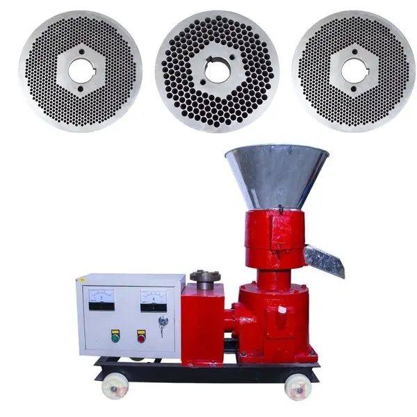 Granulator furaje KL-200, 300 Kg/h, 3 matrite, fara motor, transmisie reductor