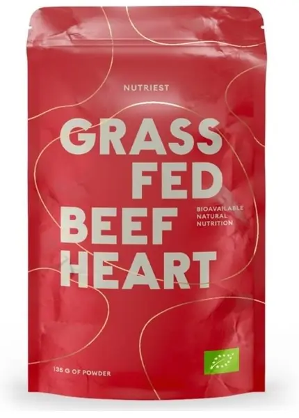Grass Fed Beef Heart, 135 g, Nutriest