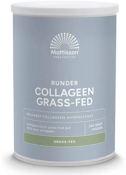 Grass-Fed Bovine Collagen Solugel, 300 g, Mattisson Healthstyle