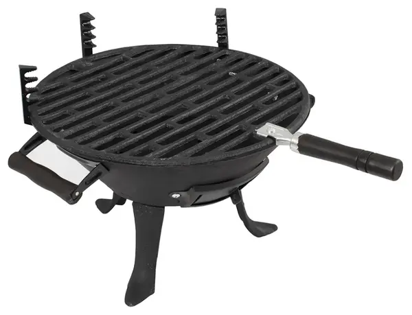 Grătar din fontă Muhler – BQ 024, Ø30 cm, jos