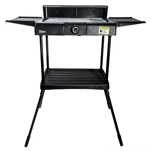 Gratar Electric cu Picior, Putere 2400 W, 43 x 28 cm