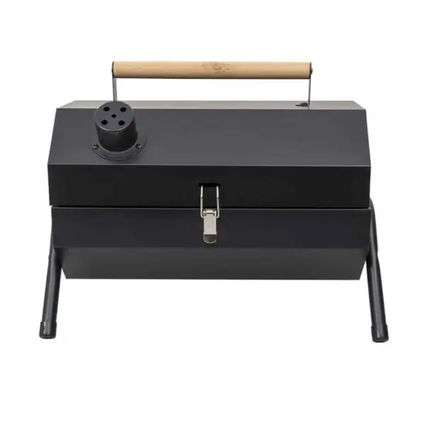 Gratar Hexagonal Metalic, 2 Grile de Gatit, Negru