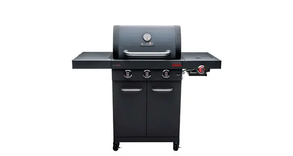 Gratar pe gaz Char-Broil Professional Power Edition 3, grile si plita din fonta, sear burner, TRU-Infrared 140984