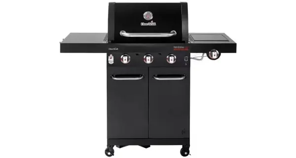 Gratar pe gaz din inox Char-Broil Professional Core B 3, grile din fonta, TRU-Infrared 140915