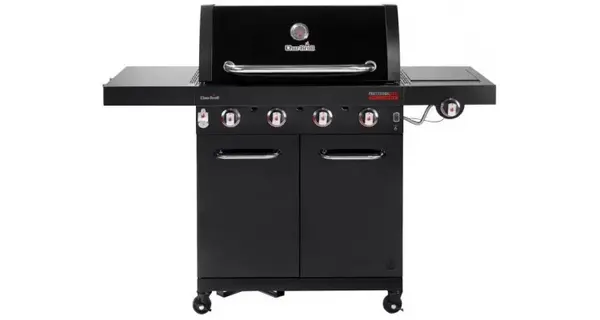 Gratar pe gaz din inox Char-Broil Professional Core B 4, grile din fonta, TRU-Infrared 140916