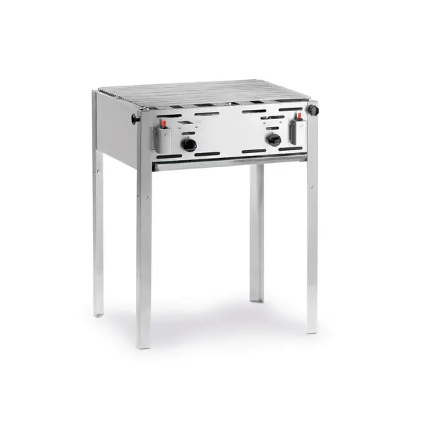 Gratar Profesional pe Gaz Hendi Master Maxi, Cadru Inox, 11.6 kW