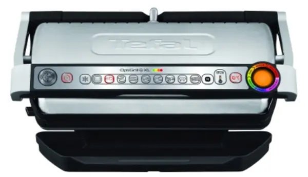 Grătar Tefal - Optigrill+ XL, GC724D12, 2000W, antiaderent, gri
