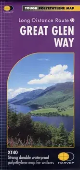 Great Glen Way XT40, Sheet Map/Harvey Map Services Ltd.