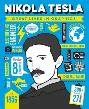 Great Lives in Graphics: Nikola Tesla, Hardback/GMC Editors