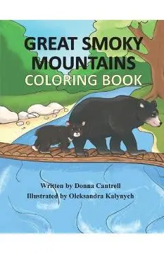 Great Smoky Mountains Coloring Book - Donna Cantrell