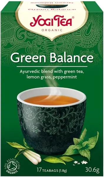 Green Balance Ceai din plante, 17 pachete , Yogi Tea