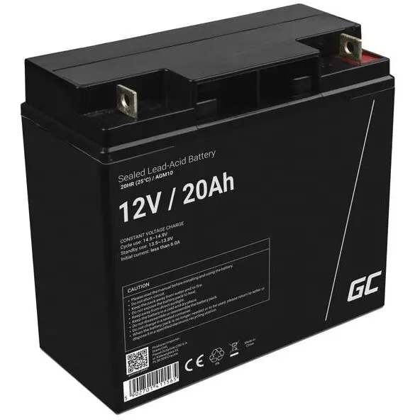 Green Cell Acumulator Green Cell Plumb Acid 12V 20Ah VRLA AGM Baterie Gel