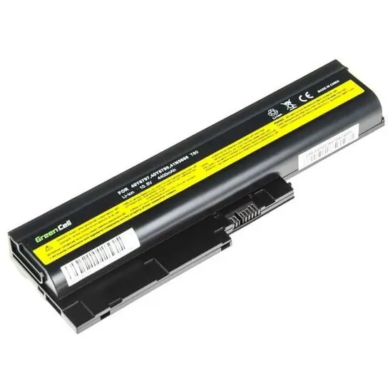 Green Cell Baterie Laptop Lenovo ThinkPad T60 T60p T61 R60 R60e R60i R61 R61i T61p R500, 4400mAh, LE01 Green Cell