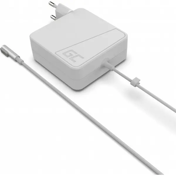Green Cell Incarcator laptop Green Cell AD03, pentru Apple cu Adaptor de Alimentare, 60W, 16.5V, 3.65A, Alb