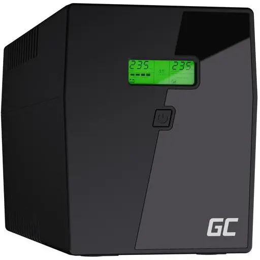 Green Cell UPS Green Cell 1400W/2000VA Microsine, USB, RJ45, LCD, 2 x Schuko