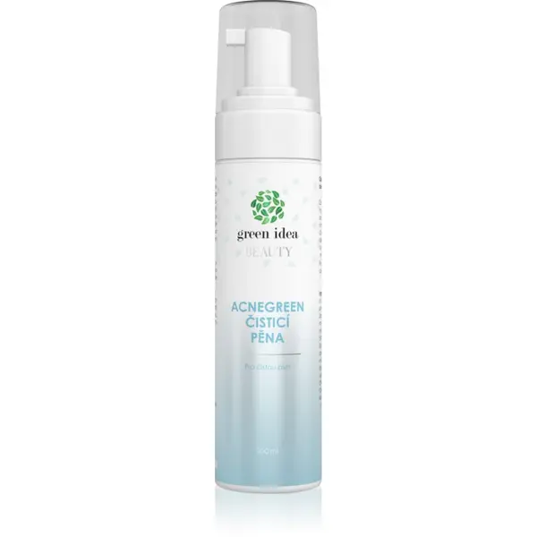 Green Idea Beauty Acnegreen spuma de curatat pentru pielea problematica 200 ml
