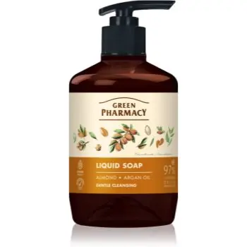 Green Pharmacy Almond & Argan Oil Săpun lichid pentru mâini