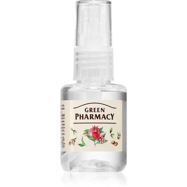 Green Pharmacy Argan Oil & Pomegranate Liquid silk serum ser pentru par deteriorat 30 ml
