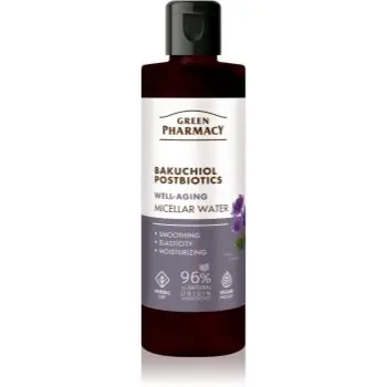 Green Pharmacy Bakuchiol & Postbiotics Micellar Water apa cu particule micele anti-imbatranire si de fermitate a pielii