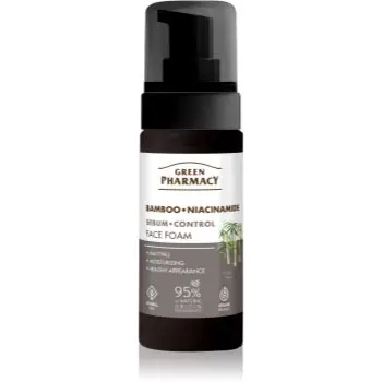 Green Pharmacy Bamboo & Niacinamide Face Foam spuma de curatare
