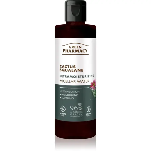 Green Pharmacy Cactus & Squalane Micellar Water apa micelara hidratanta 200 ml