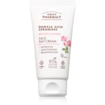 Green Pharmacy Damask Rose & Ceramides Face Cream cremă facială de zi, intens nutritivă