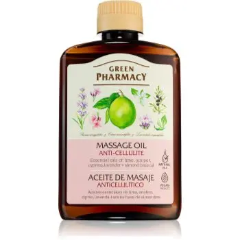 Green Pharmacy Essential oils of Lime Massage Oil ulei de masaj pentru celulită
