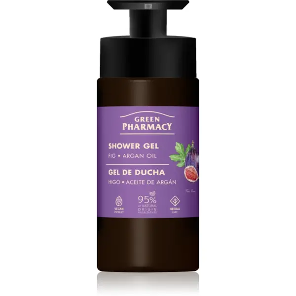 Green Pharmacy Fig & Argan Oil gel de duș 739 ml