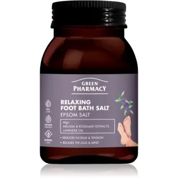 Green Pharmacy Foot Care Relaxing Foot Bath Salt sare de baie relaxanta pentru picioare