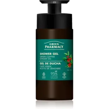 Green Pharmacy Green Coffee & Ginger Oil gel de duș