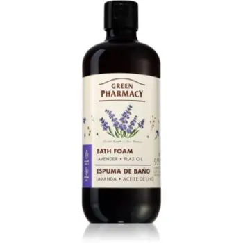 Green Pharmacy Lavender & Linseed Oil Bath Foam spuma de baie cu lavanda