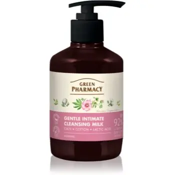 Green Pharmacy Oats & Cotton lotiune pentru igiena intima