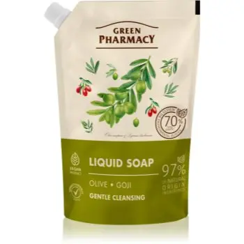 Green Pharmacy Olive & Goji Berry Liquid Soap săpun lichid rezervă