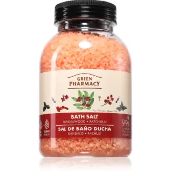 Green Pharmacy Sandalwood & Patchouli Bath Salt sare de baie relaxanta