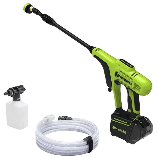 GREENWORKS Curatator cu presiune cu acumulator 24V Greenworks G24PW