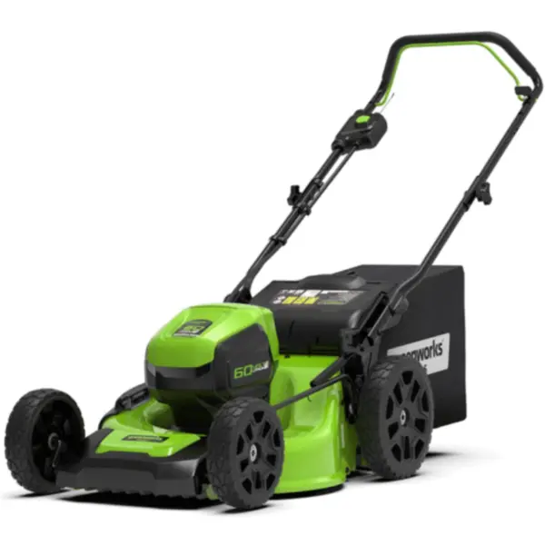 GREENWORKS Masina de tuns iarba fara fir GreenWorks GD60LM46SP, latime de taiere 46 cm (acumulator, incarcator neincluse)