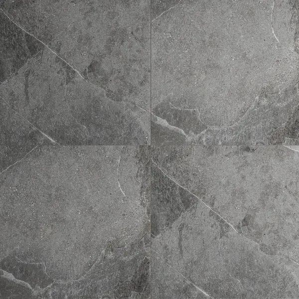 Gresie antiderapanta exterior / interior Grande Grey 60 x 60 x 2 cm mata portelanata rectificata aspect ciment