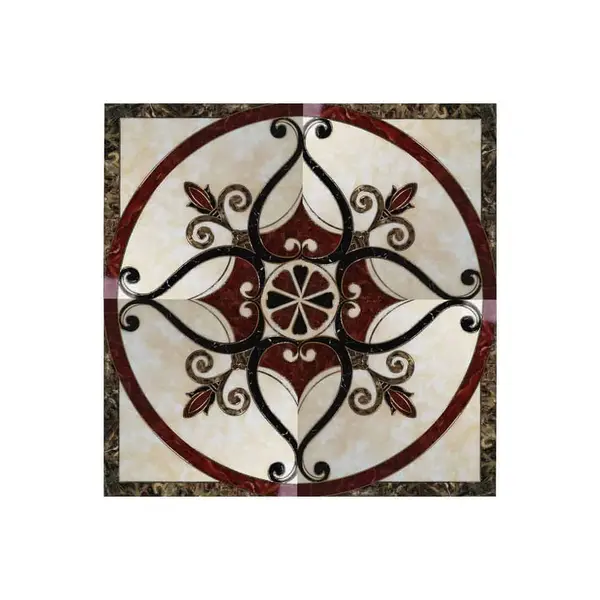 Gresie decorativa / covor ceramic Baroque 301 120X120 (4 placi 60X60) lucioasa