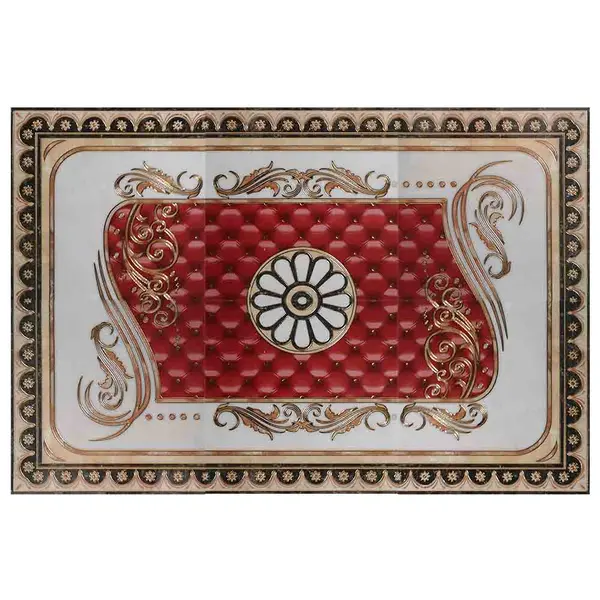Gresie decorativa / covor ceramic Baroque VB117 120X180 (6 placi 60X60) lucioasa