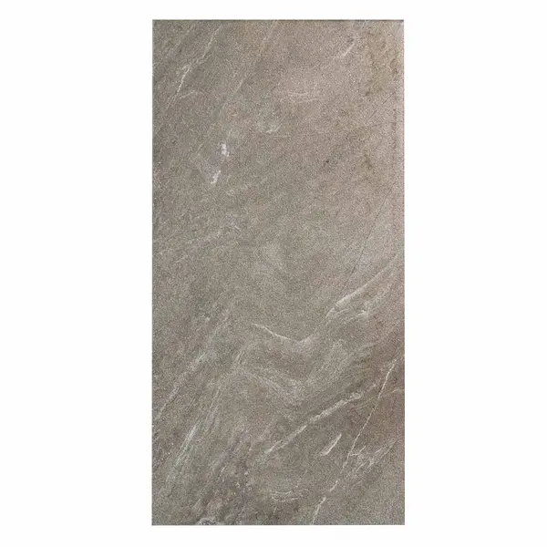 Gresie exterior / interior antiderapanta Atlantik Brown 29 7 x 59 8 cm mata portelanata aspect ciment