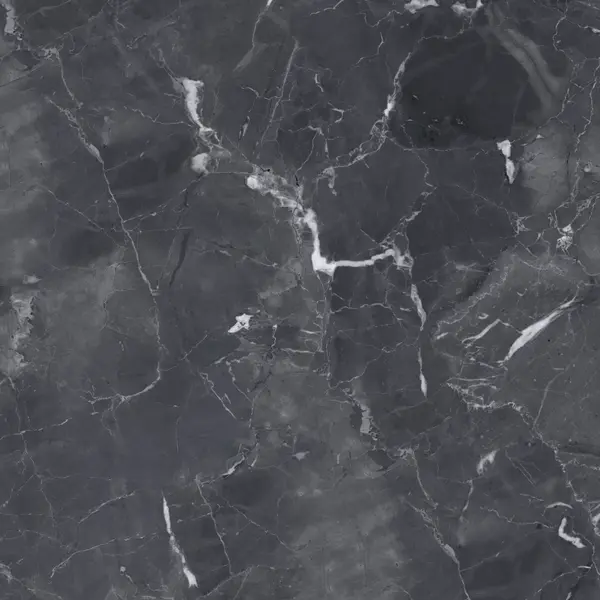 Gresie exterior / interior portelanata Black Marble 58 x 58 cm lucioasa rectificata tip marmura