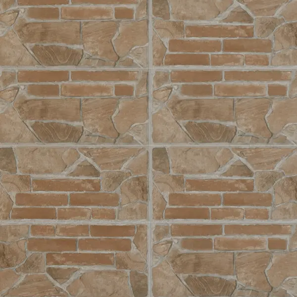 Gresie exterior / interior portelanata Hisar Mix 30 x 60 cm mata tip piatra