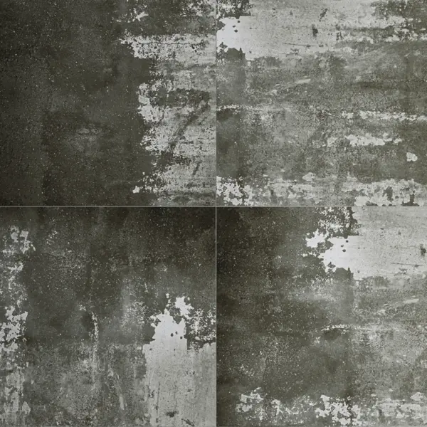 Gresie exterior / interior portelanata Trans Nero 60 x 60 cm mata rectificata aspect ciment