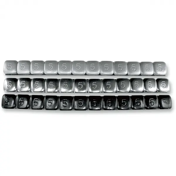 Greutatati echilibrare roata KL Genuine 5gr. 360 buc. negru