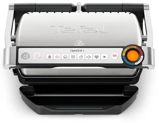 Gril Tefal - Optigrill Plus, 2000W, antiaderent, cu nervuri