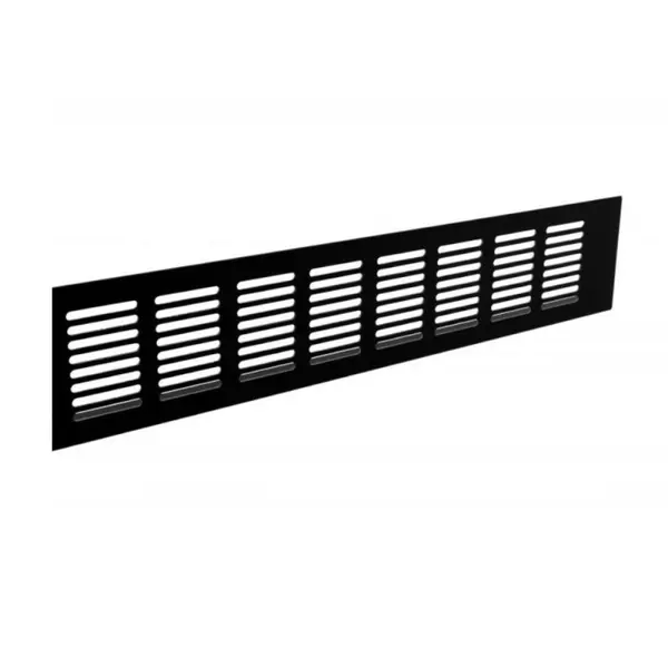 Grila Aerisire Ifl, 70 x 1000 mm, Finisaj Negru
