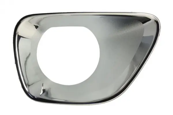 Grila bara fata dreapta cu locas proiectoare, plastic, crom JEEP GRAND CHEROKEE 4 IV WK2 intre 2010-2013