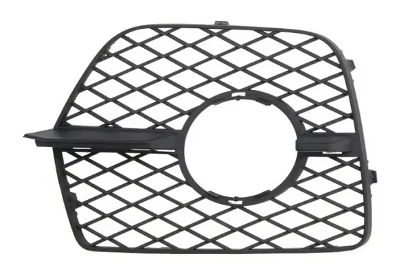 Grila bara fata dreapta cu locas proiectoare, plastic, negru BMW X6 E71, E72 intre 2007-2014