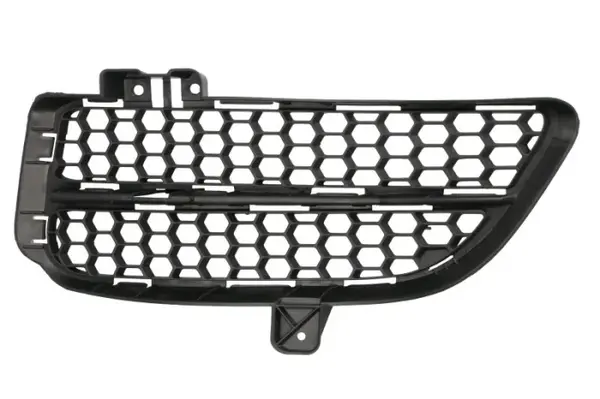 Grila bara Fata Dreapta plastic, negru potrivit VW TOUAREG 10.02-05.10 01.07-12.10
